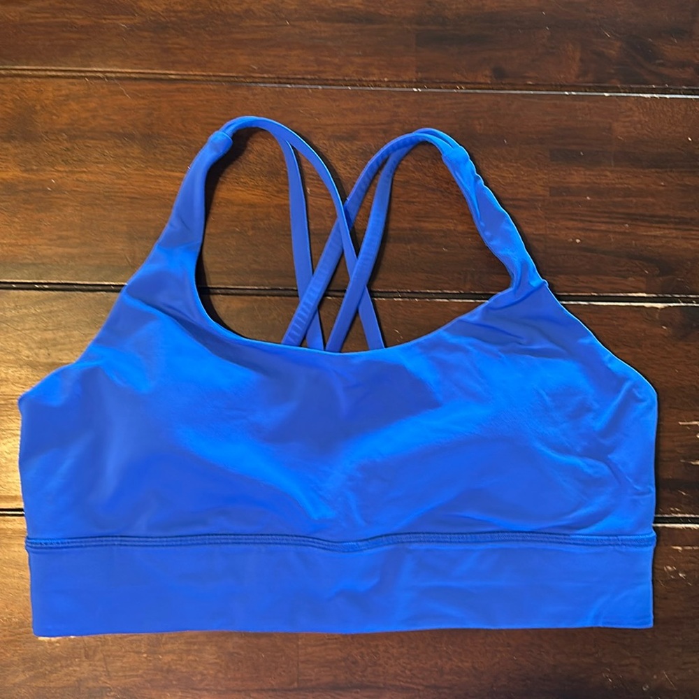 lululemon athletica Blue Strappy Sports Bra